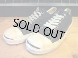【24755-272】converse JACK PURCELL SUEDE （ネイビー）　USED