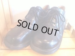 画像1: 【25779-503】Dr.Martens　ヒール付きストレートチップローカット　（ブラック）　USED