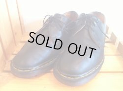 画像1: 【25888-557】Dr.Martens　3ホールローカット　（ブラック）　USED