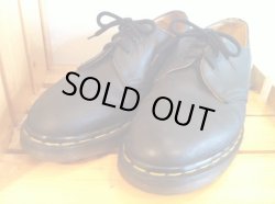 画像1: 【26047-566】Dr.Martens　3ホールローカット　（ブラック）　USED