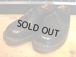 画像1: 【26045-568】Dr.Martens　3ホールローカット　（ブラック）　USED