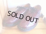 【27624-798】Dr.Martens　3ホールローカット　（チェリーレッド）　USED