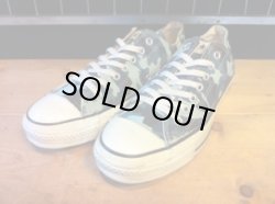 画像1: 【06925-1026】converse ALL STAR OX　（ブルーカモ）　USED