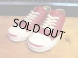 【28846-1071】converse　JACK PURCELL LEATHER　（レッド）　USED
