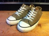 【30084-1493】converse　ALL STAR SUEDE OX　（グレー）　USED