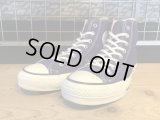 【33040-2255】converse　ALL STAR J HI　（パープル）　USED