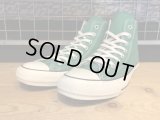 【33174-2277】converse　ALL STAR 100 COLORS HI　（グリーン）　USED