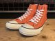 【34331-2446】converse ALL STAR US COLORS HI （バーントオレンジ）　USED