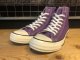 【34390-2450】converse ALL STAR US COLORS HI （グレープ）　USED