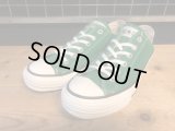 【34455-2465】converse　ALL STAR J OX　（グリーン）　USED