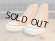 【34605-2490】converse　ALL STAR LOCALIZE HI　（オレンジ）　USED