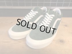 画像1: 【34652-2502】VANS　OLD SKOOL SUEDE 36 DX　（グリーン/ホワイト）　USED