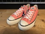 【34712-2511】converse　ALL STAR　US COLORDENIM OX　（ピンク）　新品