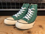 【34822-2525】converse ALL STAR US COLORS HI （アイリッシュスプリング）　USED