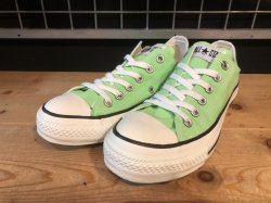 画像1: 【34817-2522】converse ALL STAR OX （ネオングリーン）　USED