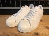 【34691-2531】adidas　SUPER STAR CANVAS　（ホワイト）　USED