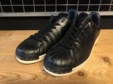 【34654-2529】adidas　SUPER STAR 80s CLEAN　（ブラック）　USED