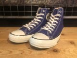 【34910-2536】converse　ALL STAR COLORS CLASSIC HI　（コバルトブルー）　USED