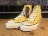 【34900-2537】converse　ALL STAR （R） HI　（イエロー）　新品