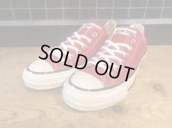 画像1: 【34858-2540】converse ALL STAR US COLORS OX （クラシックレッド）　USED