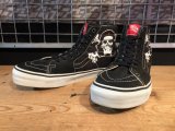 【35163-2553】VANS　SK8-HI　（ブラック）　USED