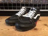 【34978-2554】VANS　SK8-MID Reissue　（ブラック/フレイム）　USED