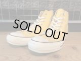 【34977-2560】converse　ALL STAR 100 COLORS HI　（イエロー）　USED