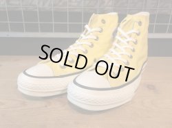 画像1: 【35196-2555】converse　ALL STAR J HI　（イエロー）　USED