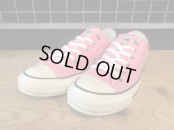 画像1: 【34948-2562】converse ALL STAR US COLORS OX （ローズ）　USED