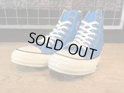 画像1: 【35141-2561】converse ALL STAR US NEONCOLORS HI （スカイブルー）　USED