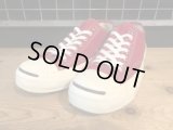 【35254-2567】converse　ADDICT JACK PURCELL CANVAS　（レッド）　USED