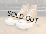 【35202-2570】converse　ALL STAR J HI　（マスタード）　USED