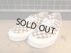 画像1: 【35316-2576】VANS　AUTHENTIC 44 DX　（ホワイト/ブラウン）　USED