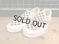 画像1: 【35370-2598】VANS　CLASSIC SLIP－ON 98 DX　（ホワイト/ブラック）　USED