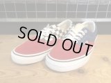 【35442-2597】VANS　ERA　（ブルー/レッド/ブラック・ホワイトチェック）　USED