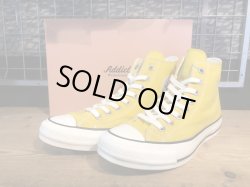 画像1: 【35432-2601】converse　ADDICT CHUCK TAYLOR CANVAS HI　（マスタード）　USED