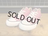 【35393-2607】converse　ALL STAR OX　（ピンク）　USED