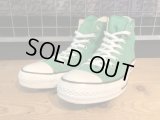 【35064-2608】converse　ALL STAR HI　（グリーン）　USED