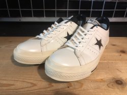 画像1: 【35486-2600】converse　ONE STAR J CP　（クリーム/ブラック）　USED