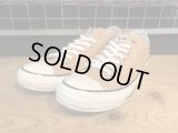 【35355-2604】converse ALL STAR US COLORS OX （キャメル）　USED