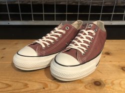 画像1: 【35566-2629】converse　ALL STAR PET-CANVAS OX　（ローズブラウン）　USED