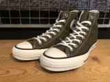 【35588-2632】converse　ALL STAR J HI　（カーキ）　USED
