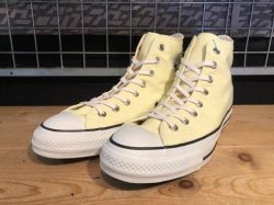 画像1: 【35592-2624】converse　ALL STAR PET-CANVAS HI　（ライトイエロー）　USED