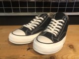 【35658-2640】converse　ADDICT CHUCK TAYLOR CANVAS OX　（ブラック）　USED