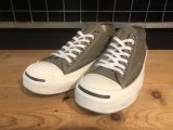 【35721-2641】converse　ADDICT JACK PURCELL CANVAS　（カーキ）　USED
