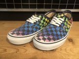 【35722-2660】VANS × XLARGE　AUTHENTIC　（マルチ）　USED