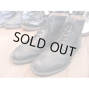 画像: 【22514-95】Dr.Martens　ウィングチップ6ホール　（ブラック）　USED