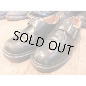 画像: 【24377-115】Dr.Martens　ストラップ付きローカット　（ブラック）　USED