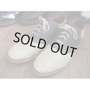 画像: 【23466-131】COLE HAAN　サドルシューズ　（ライトグリーン/ネイビー）　USED