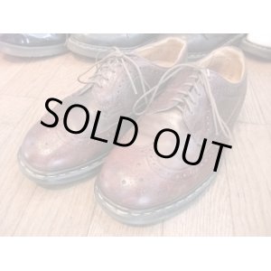 画像: 【23463-168】Dr.Martens　ウィングチップローカット　（ブラウン）　USED